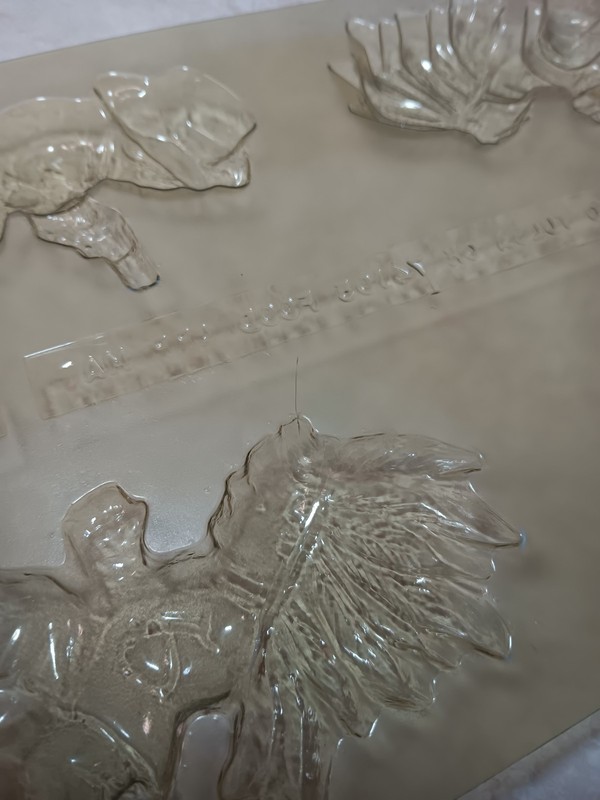 Vtg HTF Apollo Cowboys and Native Americans Sucker Lolipop Plastic Mold Sheet gallery