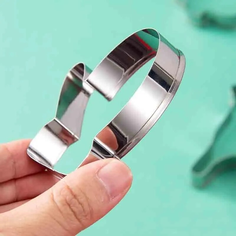 3pis set christmas glove cookie cutter stainless steel mold baking accessories gallery