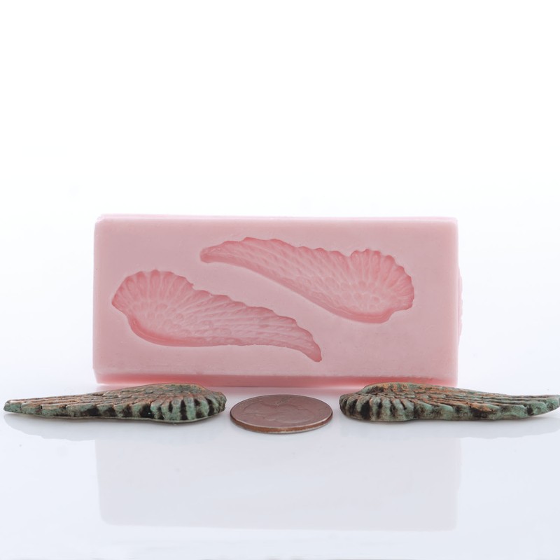 Wing Silicone Mold Flexible Food Safe Angel Wing Mold Craft Resin Jewelry (846) gallery