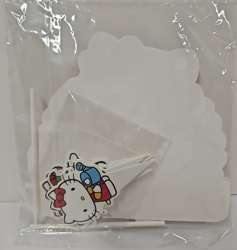 25pcs Hello Kitty cake cupcake toppers Party Supplies 8 packs gallery