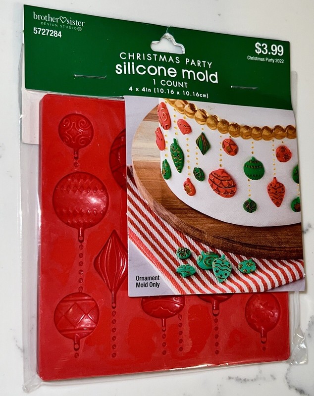 Christmas Ornaments Balls Silicone Mold Cake Decor Xmas Party Holidays NEW! gallery