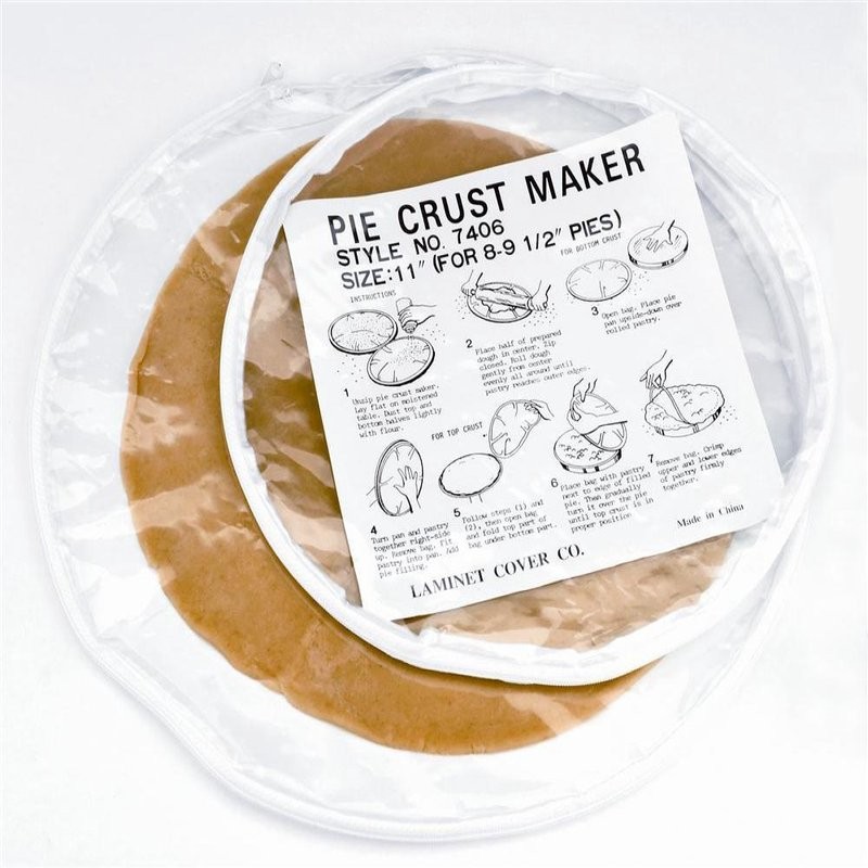 Harold Import Company 14″ Perfect Pie Crust Maker Zippered Plastic Bags