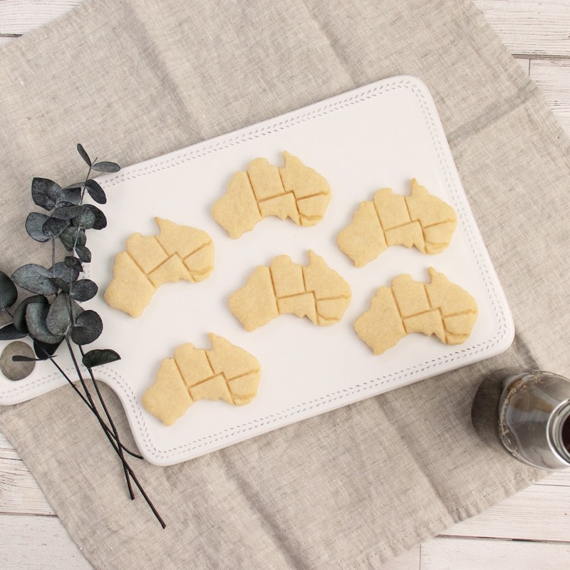 Mainland Australia Cookie Cutter - map geography teacher continent gallery