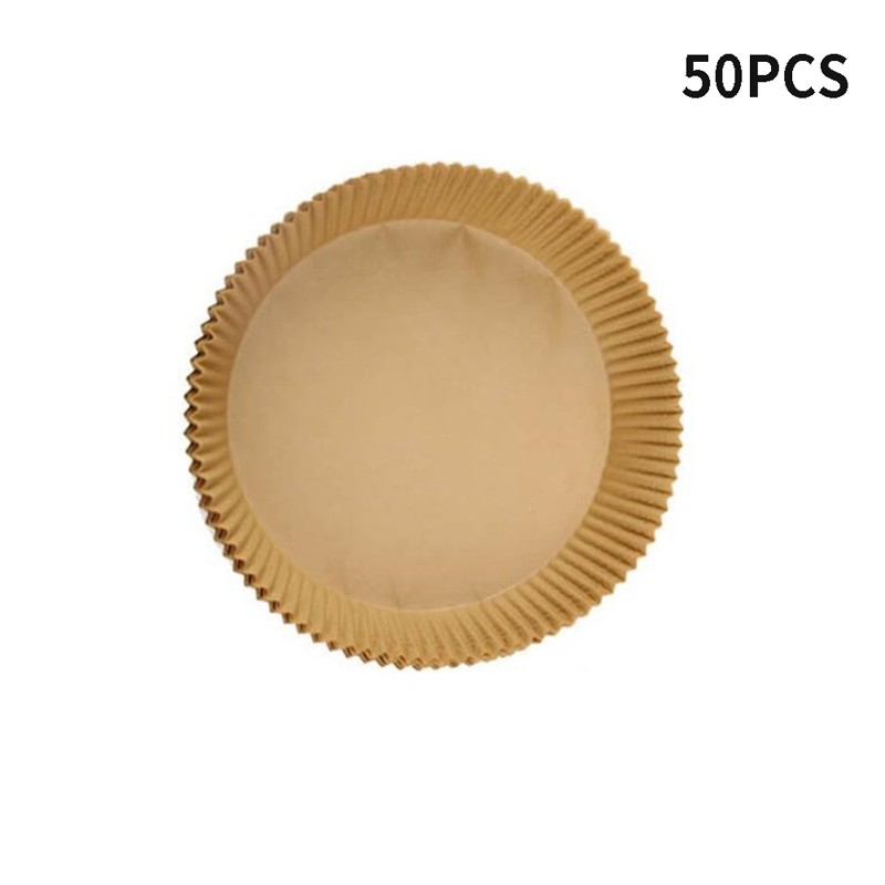 Air Fryer Disposable Paper Liner Non-Stick Mat Parchment Wood Pulp Steamer.Uzd