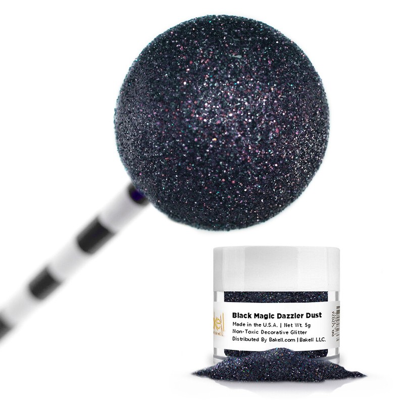 Bakell® 5g Black Magic Dazzler Dust™ Non Toxic Decorating Glitter