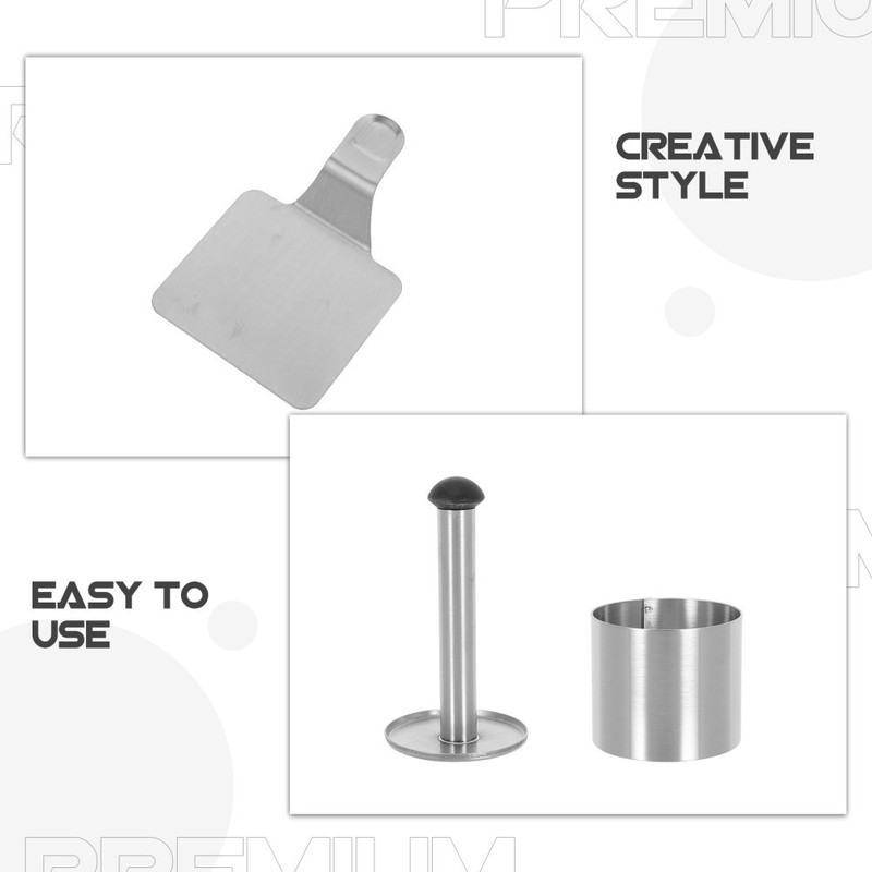 1 Set Stainless Steel Cake Ring Mold - Reusable Nonstick Baking Pastry Form gallery