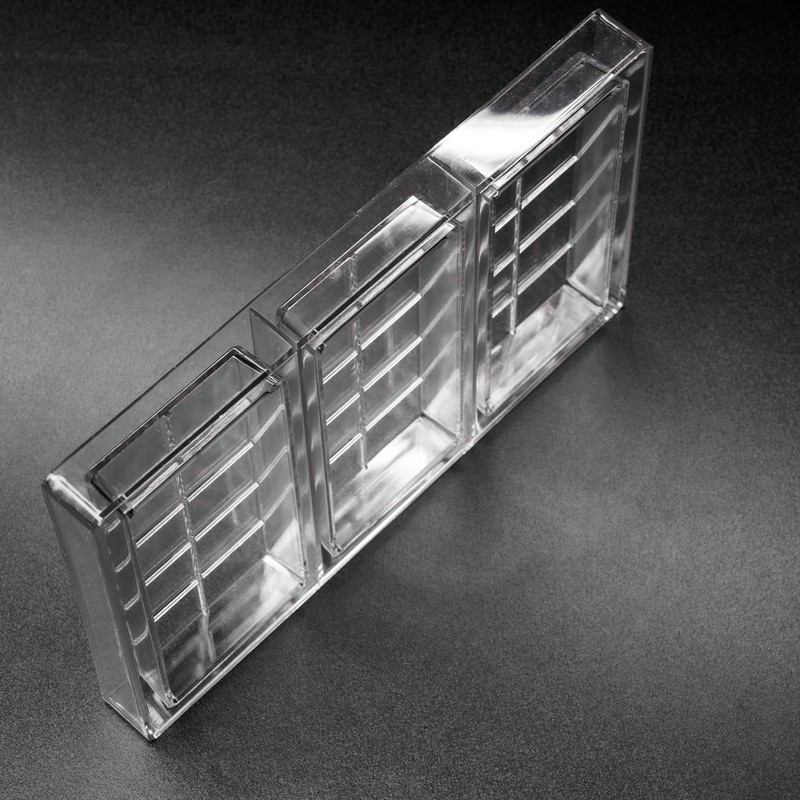 10 PC Dubai Chocolate Bar Mold 3-Cavity Mold Makes 3 Pistachio Bars gallery