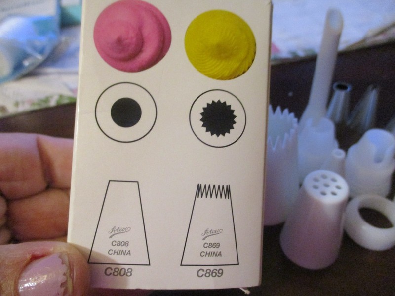 Ateco 8 Tubes Cake Decorating Set NEW! Never Used! FREE SHIPPING gallery