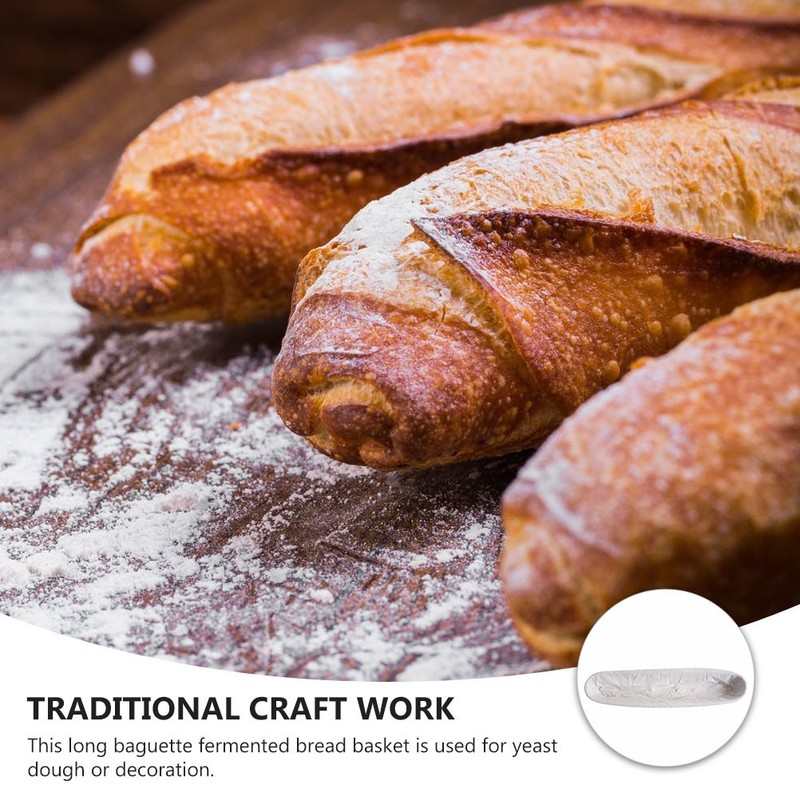 1Pc Dough Bread Proofing Proving Rattan Basket Bread Fermentation Basket gallery