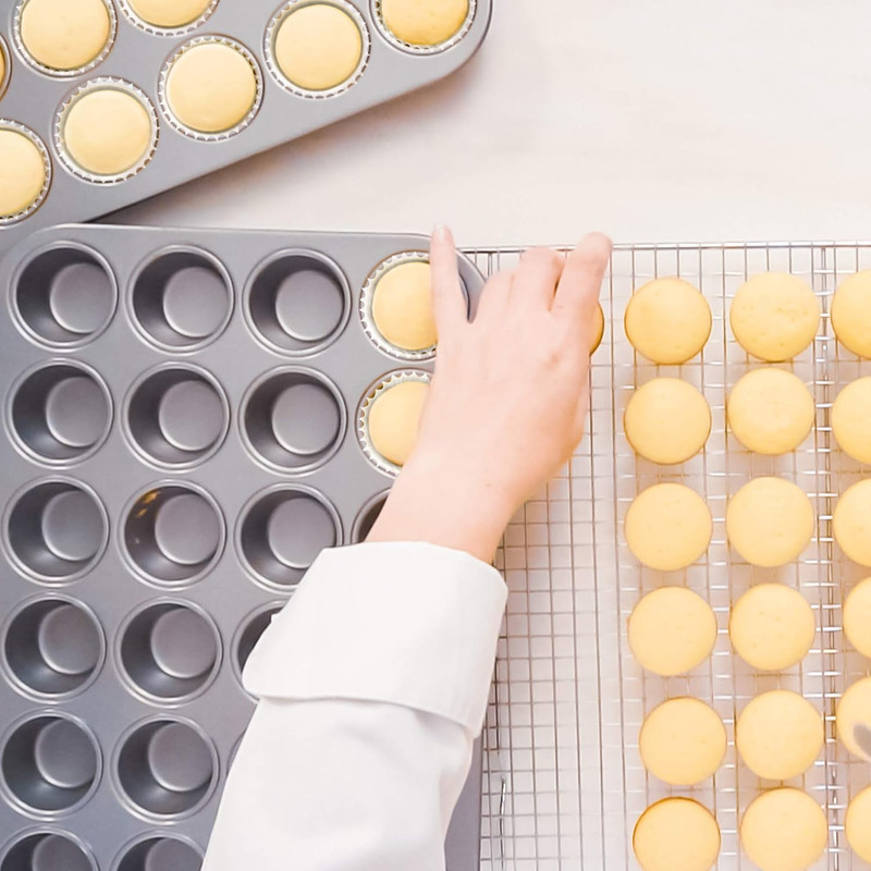 500Pcs Mini Cupcake Liners, White Muffin Liners, No Smell, Greaseproof Paper Bak gallery