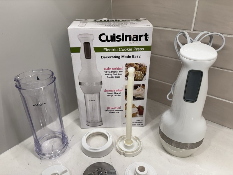 Cuisinart CCP-10 Electric Cookie Press Complete Tested! MUST SEE! gallery