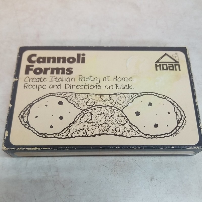 HOAN Products Set of (4) Stainless Steel Cannoli Forms; NOB