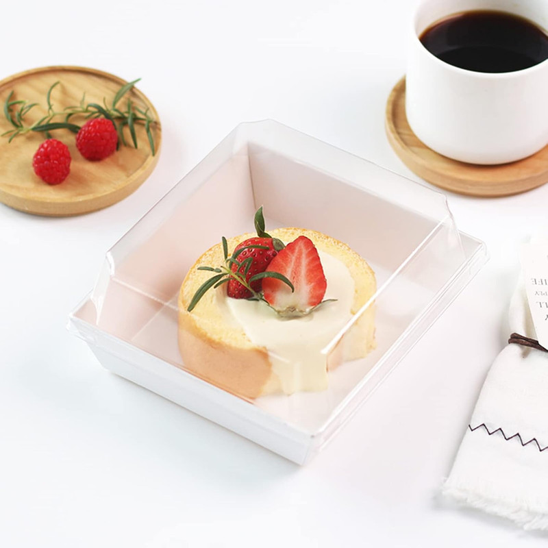 Small Charcuterie Boxes with Clear Lids, to Go Paper Disposable Food Containers, gallery