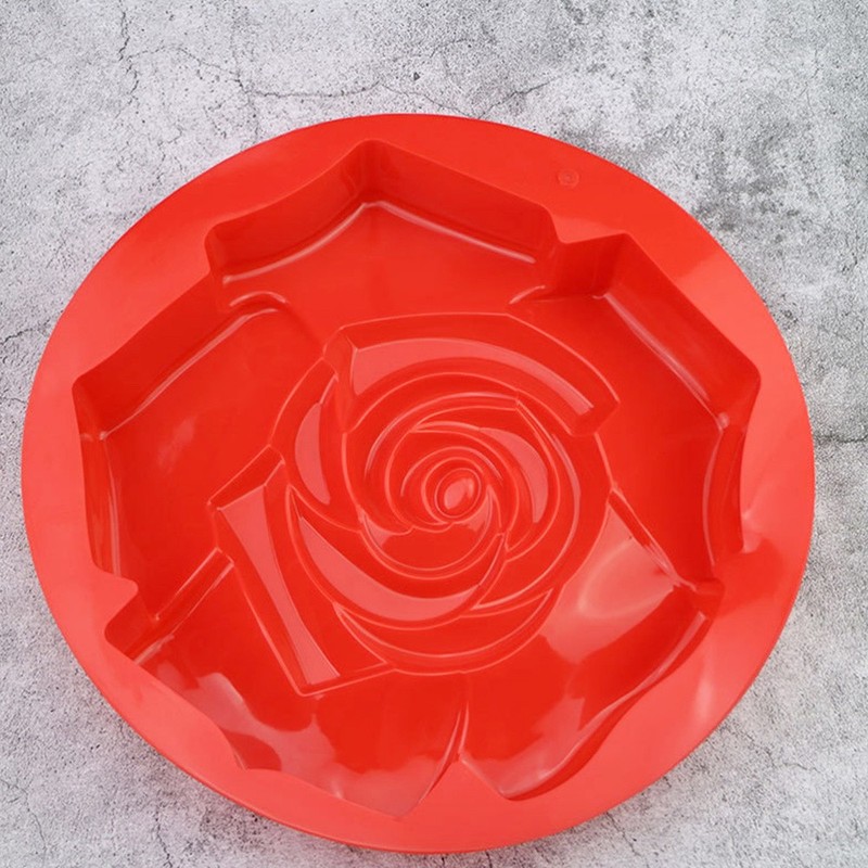 Rose Shape Cake Mold Creative Silicone Mould Practical Baking Mold Mold gallery