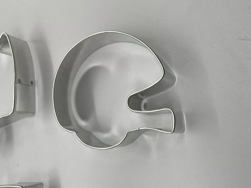 Ann Clark Set of 5 Football Cookie Cutters Jersey Helmet Football #1 Stainless gallery