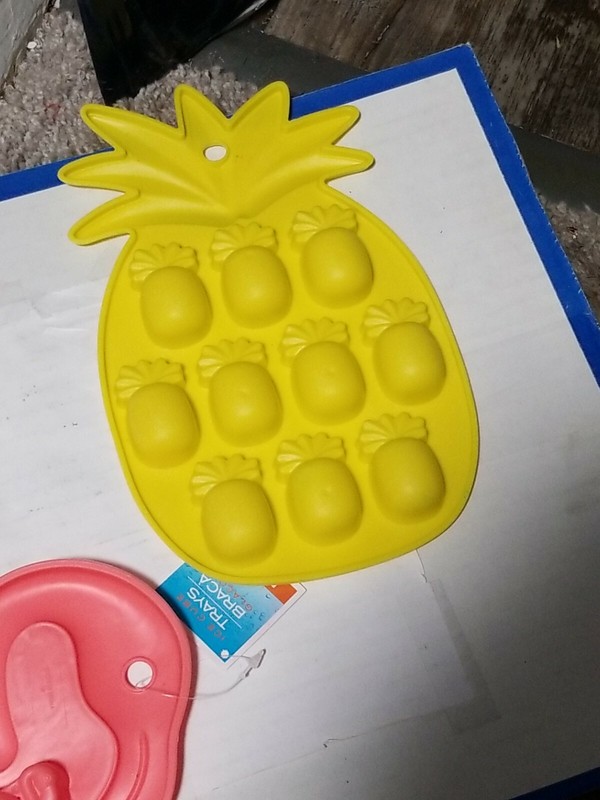 Silicone Mold Ice Cube Trays & Candy Mold Pineapples Flamingos Seashells BRACA gallery
