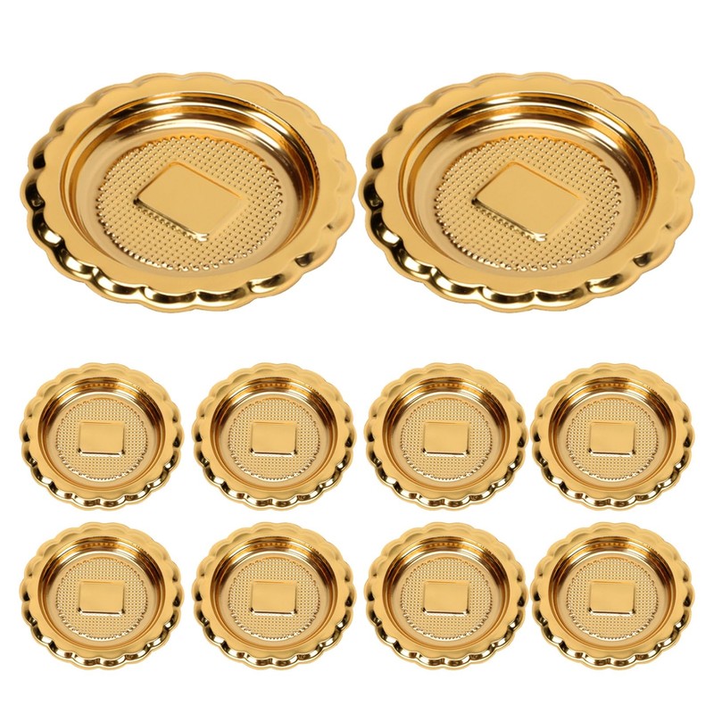 20PCS Mini Cake Boards Mousse Cupcake Base 3 inch Gold Mousse Cake Boards Pla…
