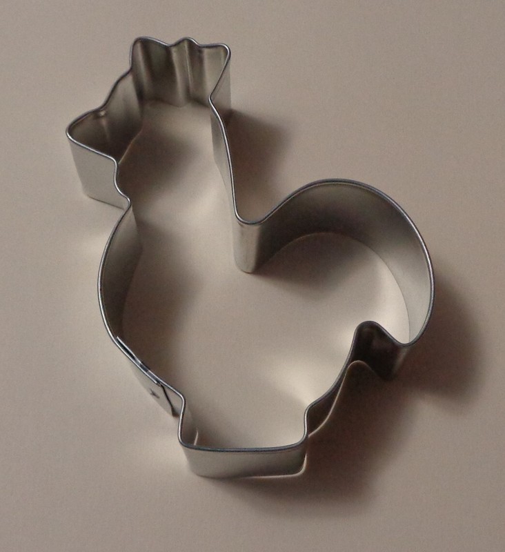New Tin Rooster/Chicken Cookie Cutter