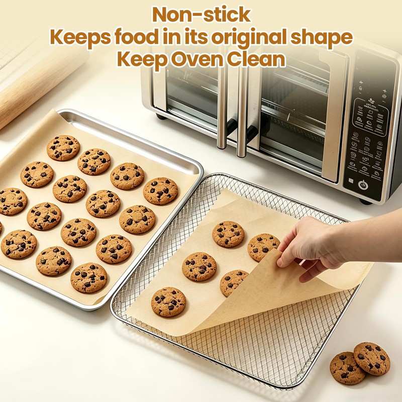 Air Fryer Liners Designed for Gourmia Toaster Oven Combo, Paper gallery