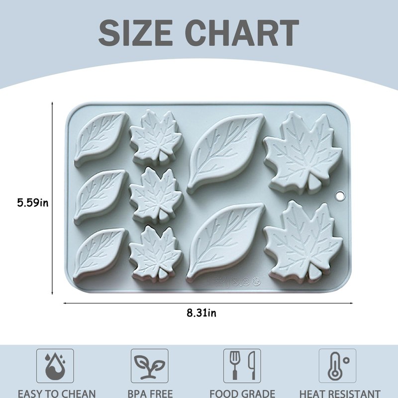 6-Cavity Non-Stick Large Silicone Cake Molds for Baking Candy Soap Dessert gallery