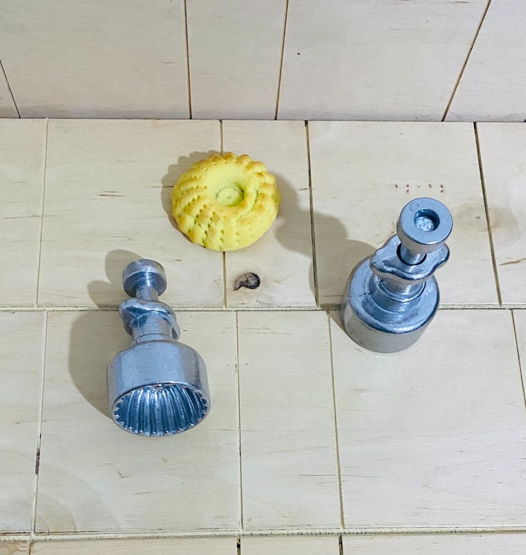 Sweet Mold Cookie Heavy Metal kitchen Supply Mould Press bottom Mamoul 1x Piece gallery