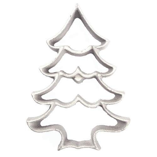Christmas Tree Rosette Iron Large Holiday Cookie Maker Baking Tool Iron