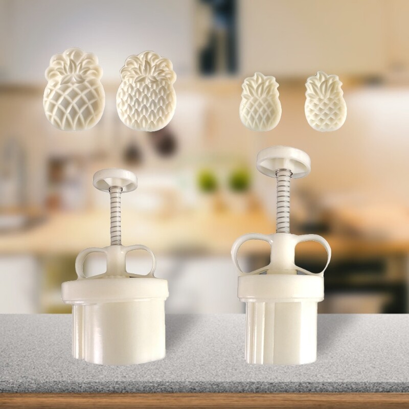 Pineapple Mooncake Mold Cookie Hand Operation DIY Fun Tool Accessory gallery