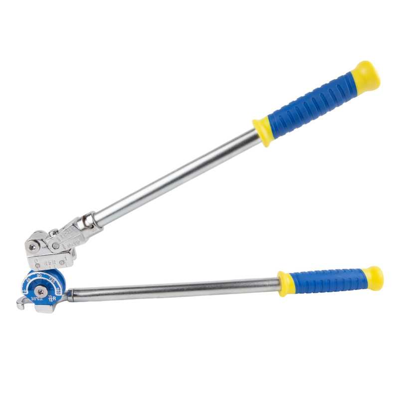 Wostore 3/8 Pipe Bender Heavy Duty Tubing Bender Tube Bender Roller 0-180