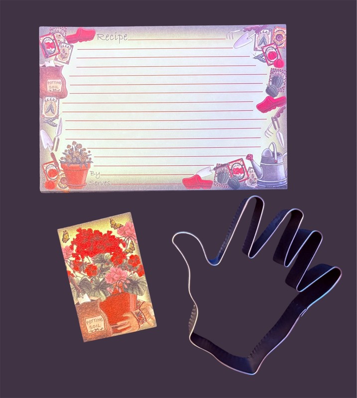 Gardening Recipe Cards Cookie Cutter Gift Set gallery