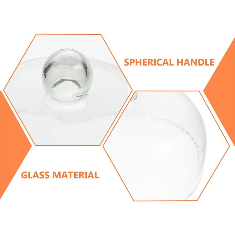 Dining Table Glass Cake Dome Cake Protective Cover Clear Cake Cover Food Cake gallery