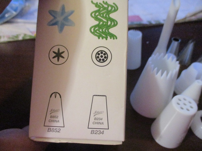Ateco 8 Tubes Cake Decorating Set NEW! Never Used! FREE SHIPPING gallery