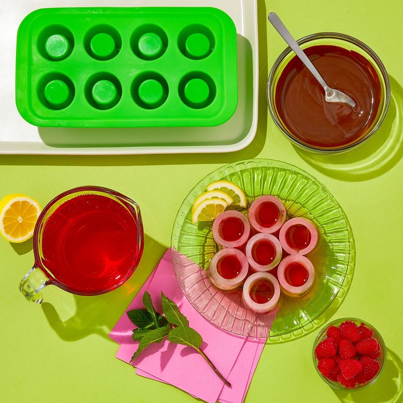 8-Cavity Shot Glass Silicone Mold by W/ Flexible & Nonstick for Epoxy gallery