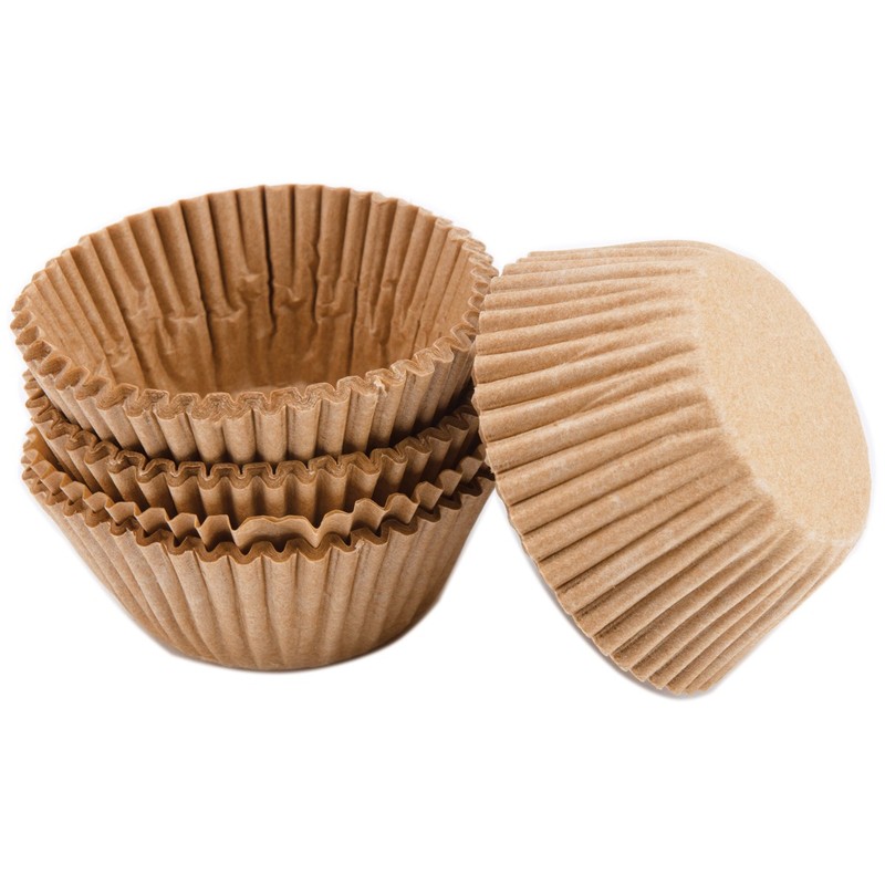 Mini Baking Cups Unbleached 100/Pkg gallery