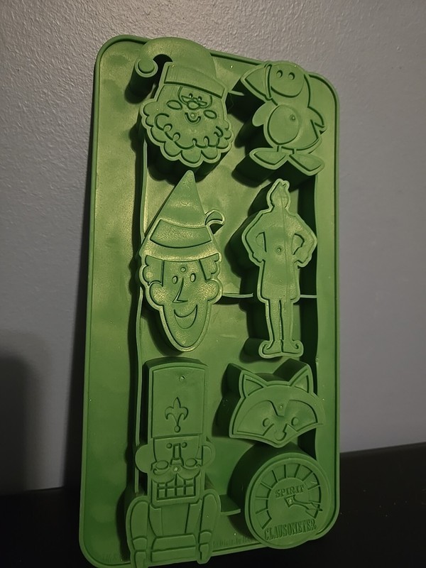Elf The Movie Silicone Christmas Chocolate Ice Candy Chocolate Baking Mold, Form