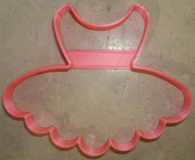 TUTU SHORT SKIRT BALLERINA DRESS PRINCESS COSTUME DANCE COOKIE CUTTER USA PR2710 gallery