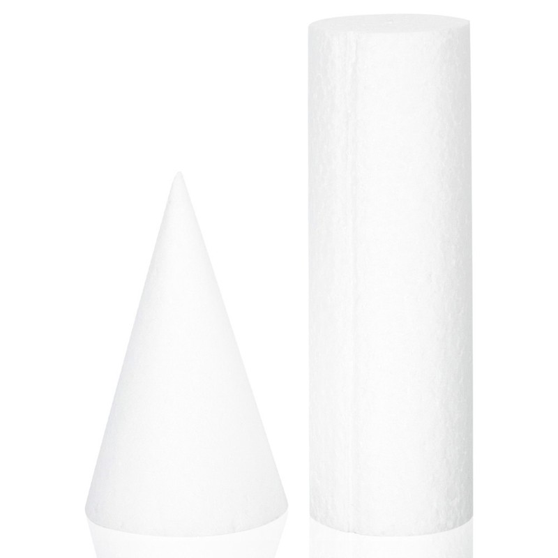 1Set White Foam Cake Model for DIY Fondant and Buttercream Training