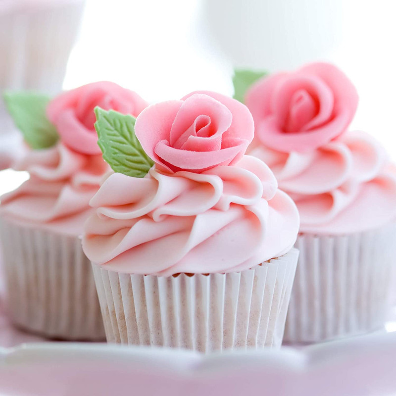 Mini White Cupcake Liners 500-Count, Small Muffin Liners, Greaseproof gallery