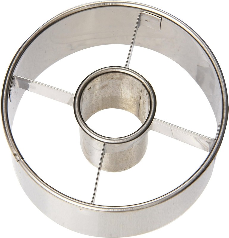 Ateco 14423 3 1/2″ Stainless Steel Doughnut Cutter – Durable Bakery Tool