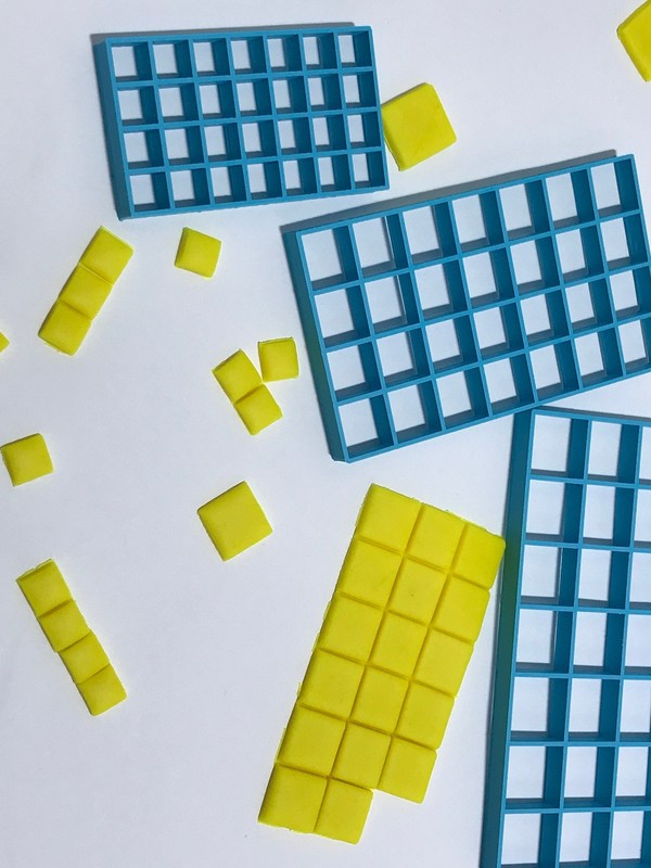 Grid Cutter Multi Square Sharp Edge Cookie Fondant Cutter 1cm 1.25 cm 1.5cm Set gallery
