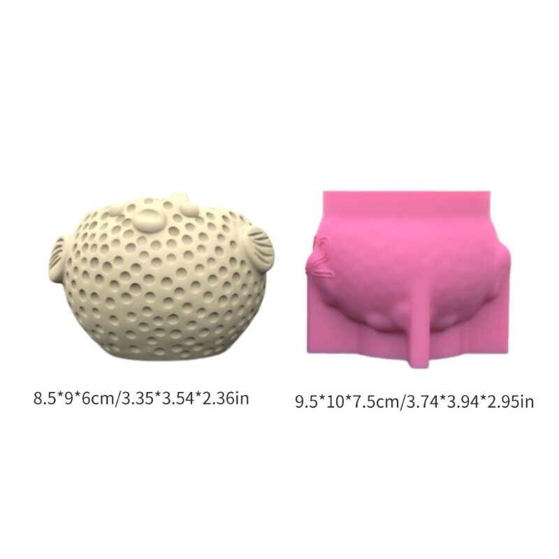 Pufferfish Shaped Vase Molds Holder Moulds for Planter Vase gallery