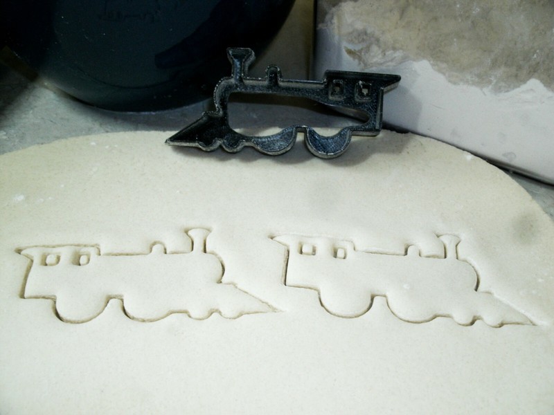 THINGS THAT GO PLANE TRAINS & AUTOMOBILES CAR STEAM ENGINE COOKIE CUTTER PR1031 gallery