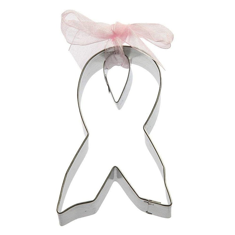 Awareness Ribbon Cookie Cutter 2 Pc Set “ Ribbon Tear Drop Cookie Cutters Hand M gallery