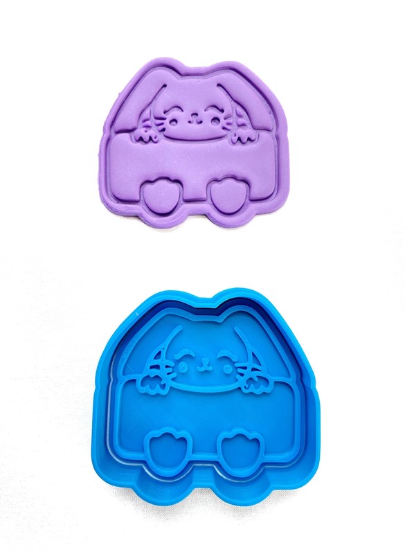 Easter Cookie Cutter - Rabbit Ears, Eggs, Carrot, Church and Cross gallery