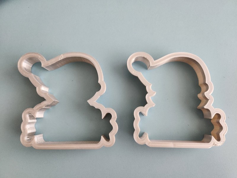 Elf Boy & Girl Name plaque cookie cutter Set 4 inches Christmas cookie cutter