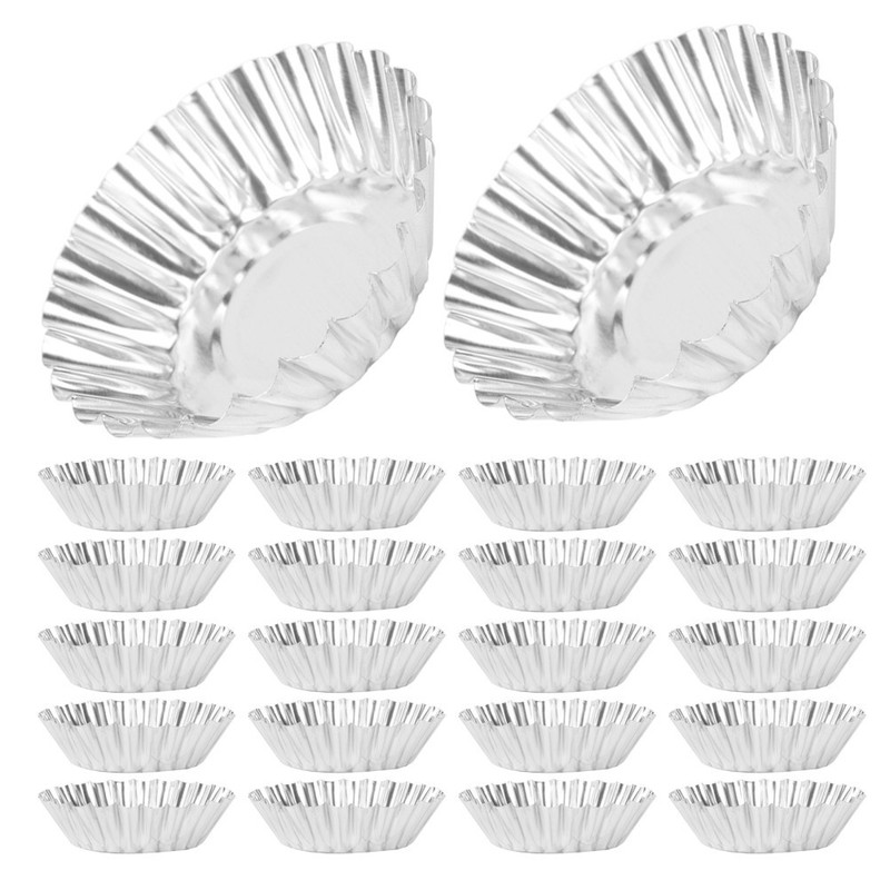 35pcs Aluminum Foil Ramekins: Aluminum Disposable Ramekins – Baking Cups Tin