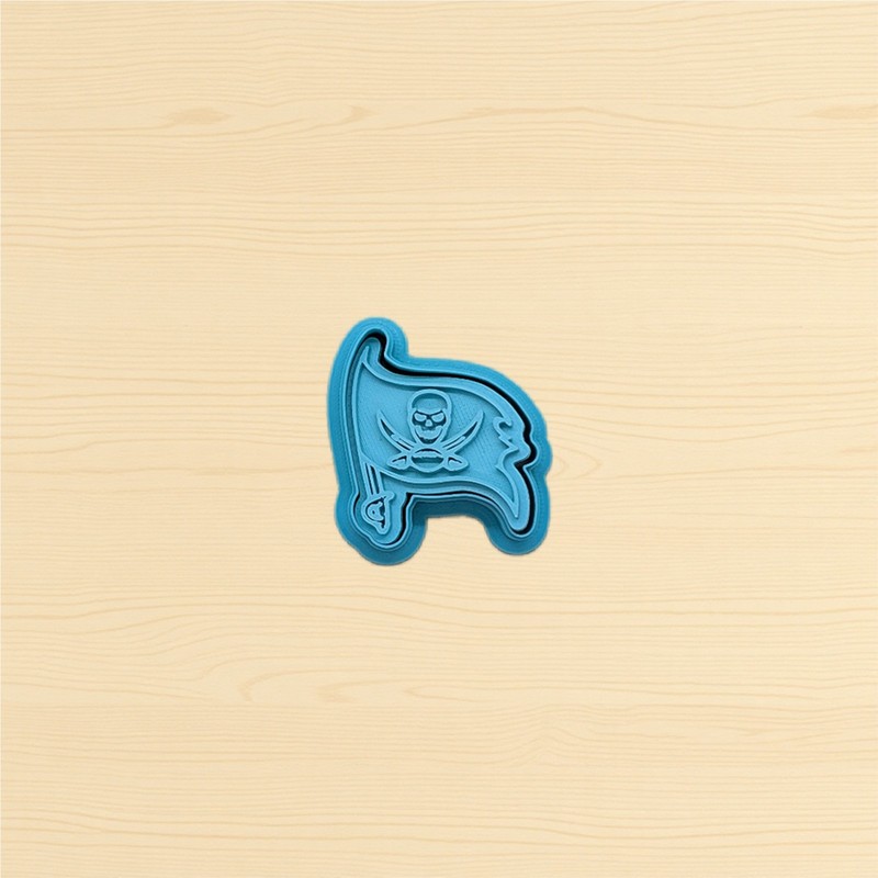 Tampa Bay Buccaneers Cookie Cutter and Embossing Stamp gallery