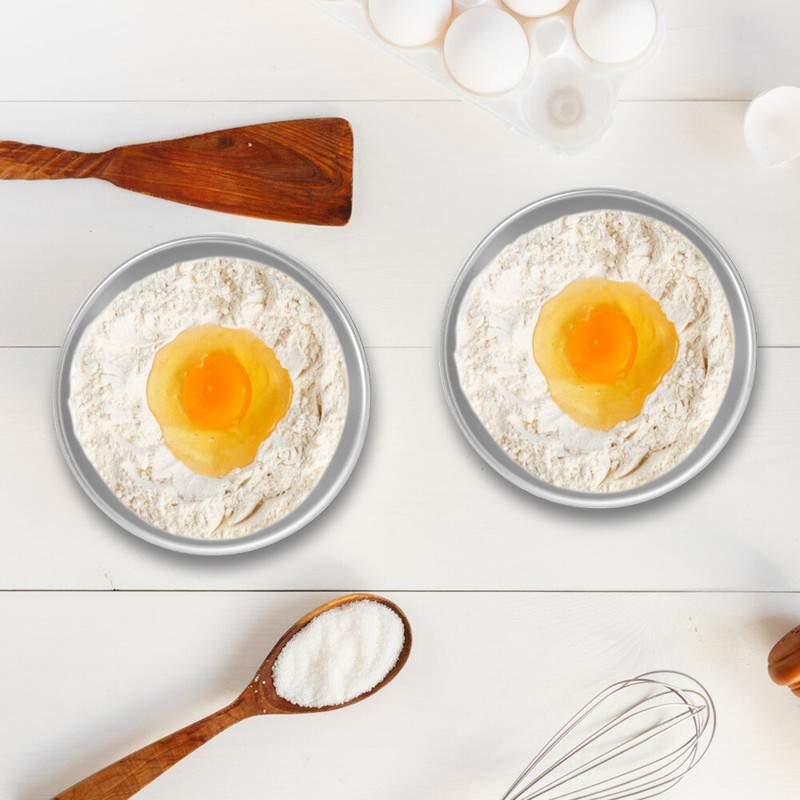 2 Sets Aluminium Alloy Cake Mold Ball Pan Hemisphere Tin Dome gallery