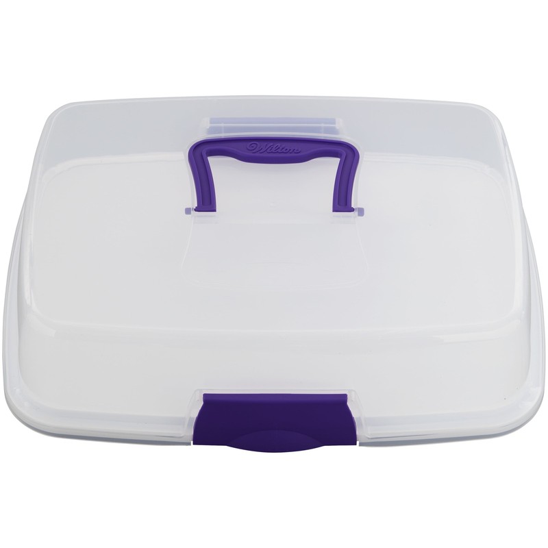 Oblong Cake and Cupcake Carrier, Practical Cupcake Container, Plastic gallery