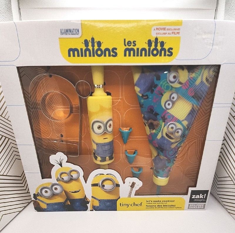 Tiny Chef Baking Set Minions Let's Make Cookies 7 Pc Kit Brand New Ages 4+ gallery