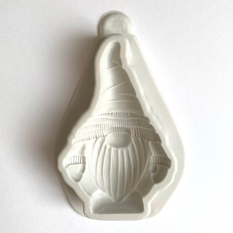 GNOME BOY MOLD, Silicone Chocolate Mold, Fondant Mold, Garden Theme Cake Decor